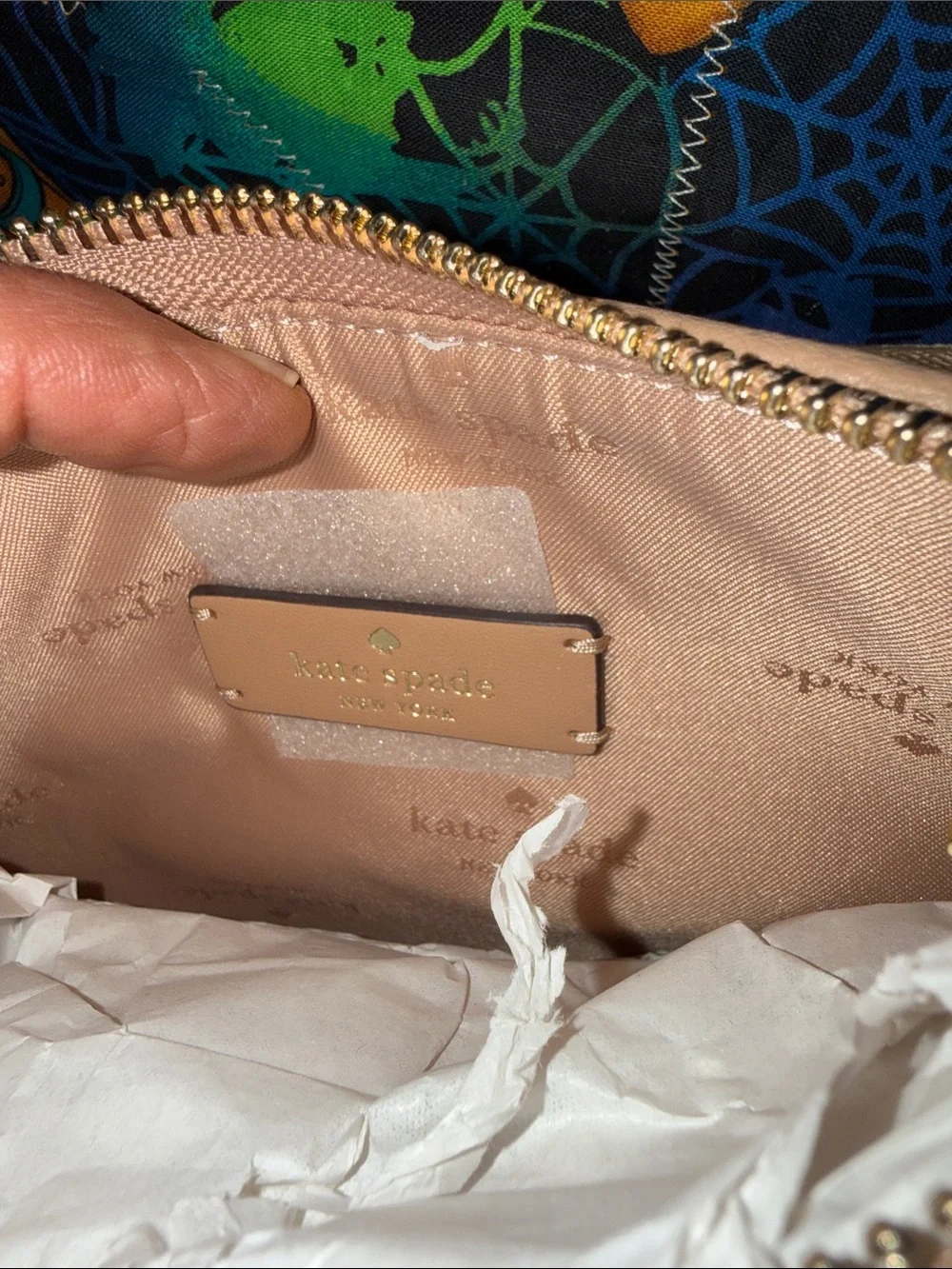 kate spade Plush Brown Crossbody Bag